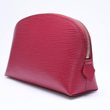画像をギャラリービューアに読み込む, 極美品 LOUIS VUITTON ルイヴィトン ポシェットコスメティック ポーチ M40641 フランス製 エピレザー フューシャ シルバー金具 中古 4a006076