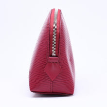 画像をギャラリービューアに読み込む, 極美品 LOUIS VUITTON ルイヴィトン ポシェットコスメティック ポーチ M40641 フランス製 エピレザー フューシャ シルバー金具 中古 4a006076