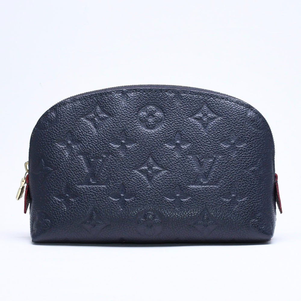 新品同様 LOUIS VUITTON ルイヴィトン ポシェットコスメティックPM ポーチ M69413 モノグラムアンプラント マリーヌルージュ ゴールド金具 中古 4a006051