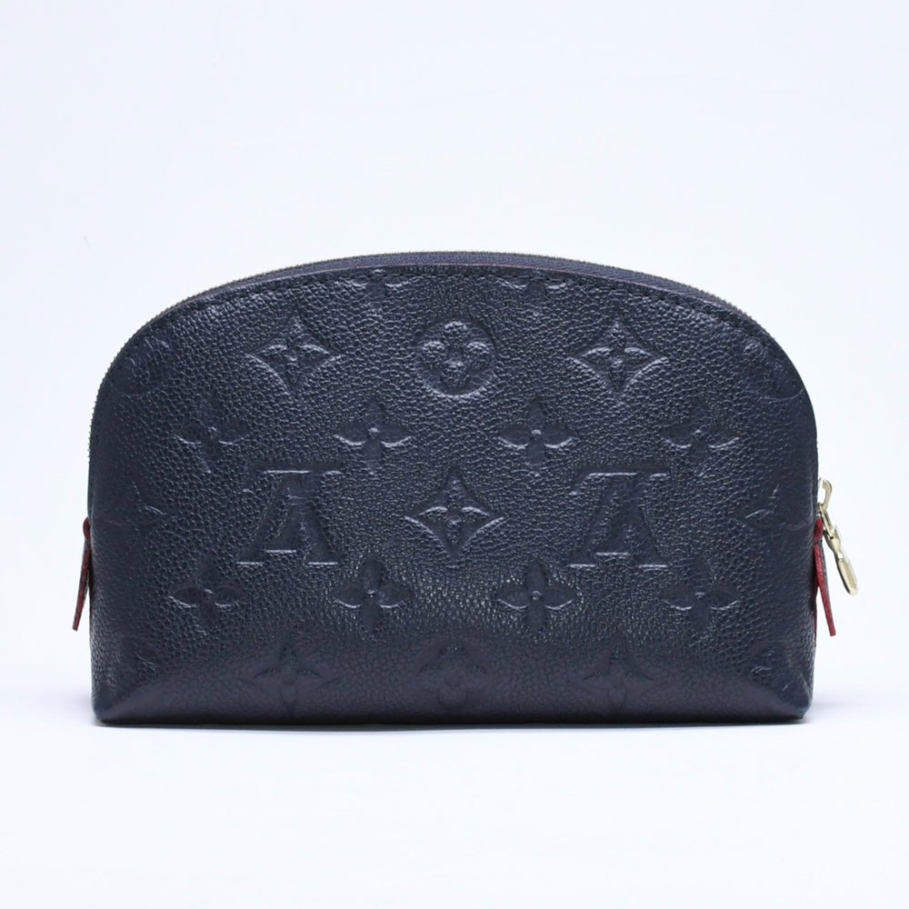 新品同様 LOUIS VUITTON ルイヴィトン ポシェットコスメティックPM ポーチ M69413 モノグラムアンプラント マリーヌルージュ ゴールド金具 中古 4a006051