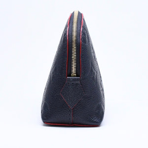 新品同様 LOUIS VUITTON ルイヴィトン ポシェットコスメティックPM ポーチ M69413 モノグラムアンプラント マリーヌルージュ ゴールド金具 中古 4a006051