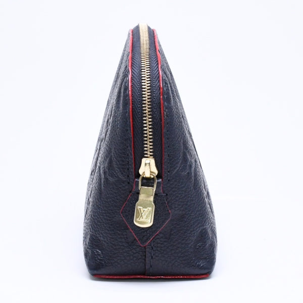 新品同様 LOUIS VUITTON ルイヴィトン ポシェットコスメティックPM ポーチ M69413 モノグラムアンプラント マリーヌルージュ ゴールド金具 中古 4a006051