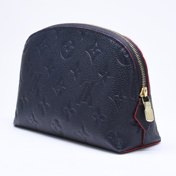 新品同様 LOUIS VUITTON ルイヴィトン ポシェットコスメティックPM ポーチ M69413 モノグラムアンプラント マリーヌルージュ ゴールド金具 中古 4a006051
