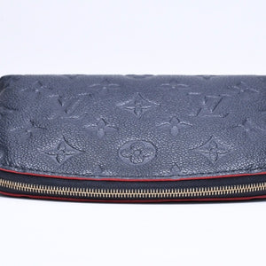 新品同様 LOUIS VUITTON ルイヴィトン ポシェットコスメティックPM ポーチ M69413 モノグラムアンプラント マリーヌルージュ ゴールド金具 中古 4a006051