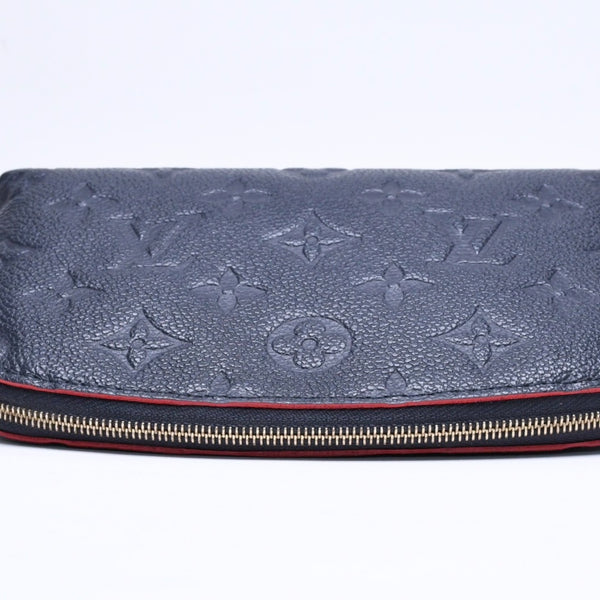 新品同様 LOUIS VUITTON ルイヴィトン ポシェットコスメティックPM ポーチ M69413 モノグラムアンプラント マリーヌルージュ ゴールド金具 中古 4a006051