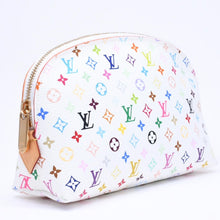 画像をギャラリービューアに読み込む, 極美品 LOUIS VUITTON ルイヴィトン ポーチ マルチカラー ポシェット コスメティック 化粧ポーチ M47354 ゴールド金具 中古 4a006048