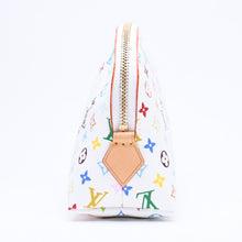 画像をギャラリービューアに読み込む, 極美品 LOUIS VUITTON ルイヴィトン ポーチ マルチカラー ポシェット コスメティック 化粧ポーチ M47354 ゴールド金具 中古 4a006048