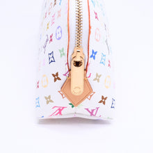 画像をギャラリービューアに読み込む, 極美品 LOUIS VUITTON ルイヴィトン ポーチ マルチカラー ポシェット コスメティック 化粧ポーチ M47354 ゴールド金具 中古 4a006048