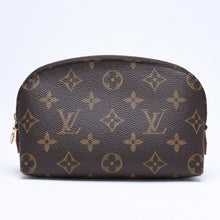 画像をギャラリービューアに読み込む, 新品同様 LOUIS VUITTON ルイヴィトン ポシェットコスメティックPM ポーチ M47515 モノグラム ブラウン ゴールド金具 中古 4a006098