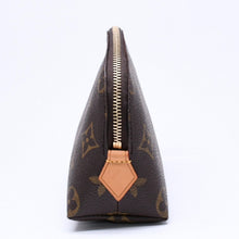 画像をギャラリービューアに読み込む, 新品同様 LOUIS VUITTON ルイヴィトン ポシェットコスメティックPM ポーチ M47515 モノグラム ブラウン ゴールド金具 中古 4a006098