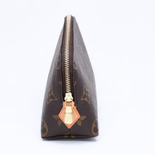 画像をギャラリービューアに読み込む, 新品同様 LOUIS VUITTON ルイヴィトン ポシェットコスメティックPM ポーチ M47515 モノグラム ブラウン ゴールド金具 中古 4a006098