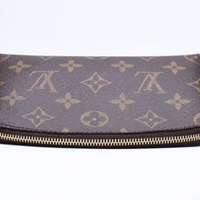画像をギャラリービューアに読み込む, 新品同様 LOUIS VUITTON ルイヴィトン ポシェットコスメティックPM ポーチ M47515 モノグラム ブラウン ゴールド金具 中古 4a006098