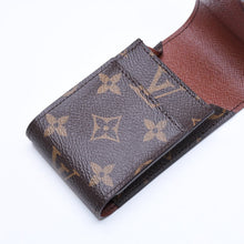 画像をギャラリービューアに読み込む, 極美品 LOUIS VUITTON ルイヴィトン モノグラム エテュイ シガレットケース ブラウン M63024 タバコケース iQOSケース PVC 中古 4a006059