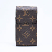 画像をギャラリービューアに読み込む, 極美品 LOUIS VUITTON ルイヴィトン モノグラム エテュイ シガレットケース ブラウン M63024 タバコケース iQOSケース PVC 中古 4a006059
