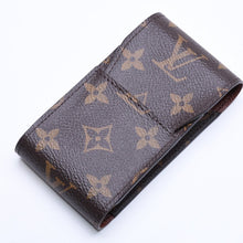 画像をギャラリービューアに読み込む, 極美品 LOUIS VUITTON ルイヴィトン モノグラム エテュイ シガレットケース ブラウン M63024 タバコケース iQOSケース PVC 中古 4a006059