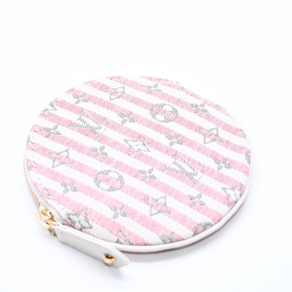 極美品 LOUIS VUITTON ルイヴィトン モノグラム ミニ ラン クロワゼット ポルトモネ ロン コインケース M95499 小物入れ 中古 4a006062