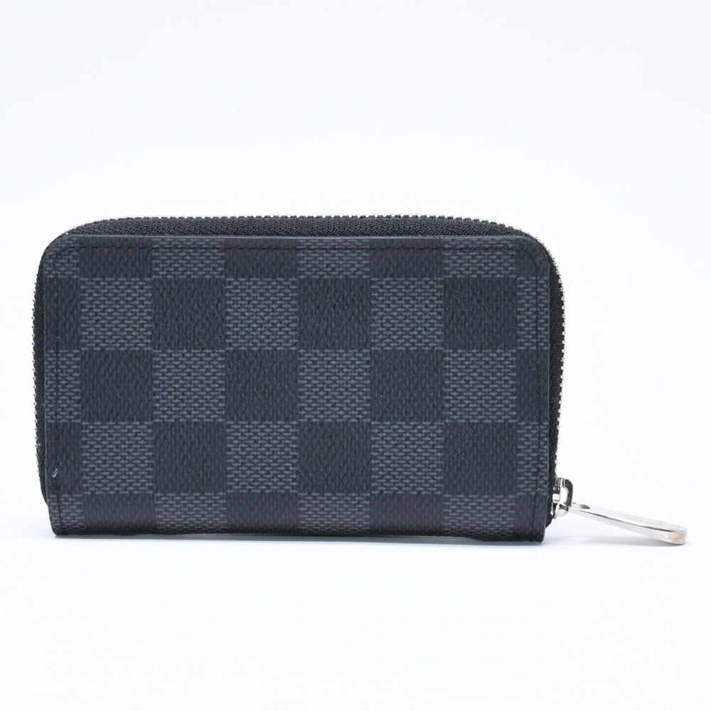 極美品 LOUIS VUITTON ルイヴィトン 財布 ジッピーコインパース コインケース カードケース ミニウォレット N63076 ダミエグラフィット 中古 4a006052