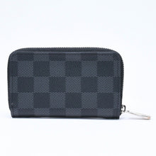 将图片加载到图库查看器中。 極美品 LOUIS VUITTON ルイヴィトン 財布 ジッピーコインパース コインケース カードケース ミニウォレット N63076 ダミエグラフィット 中古 4a006052