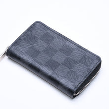 将图片加载到图库查看器中。 極美品 LOUIS VUITTON ルイヴィトン 財布 ジッピーコインパース コインケース カードケース ミニウォレット N63076 ダミエグラフィット 中古 4a006052
