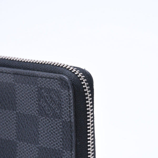 極美品 LOUIS VUITTON ルイヴィトン 財布 ジッピーコインパース コインケース カードケース ミニウォレット N63076 ダミエグラフィット 中古 4a006052