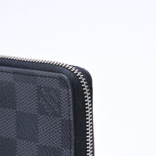 将图片加载到图库查看器中。 極美品 LOUIS VUITTON ルイヴィトン 財布 ジッピーコインパース コインケース カードケース ミニウォレット N63076 ダミエグラフィット 中古 4a006052