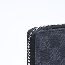 将图片加载到图库查看器中。 極美品 LOUIS VUITTON ルイヴィトン 財布 ジッピーコインパース コインケース カードケース ミニウォレット N63076 ダミエグラフィット 中古 4a006052