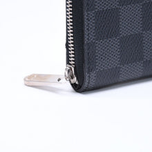 将图片加载到图库查看器中。 極美品 LOUIS VUITTON ルイヴィトン 財布 ジッピーコインパース コインケース カードケース ミニウォレット N63076 ダミエグラフィット 中古 4a006052