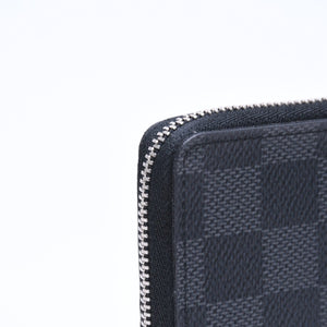 極美品 LOUIS VUITTON ルイヴィトン 財布 ジッピーコインパース コインケース カードケース ミニウォレット N63076 ダミエグラフィット 中古 4a006052