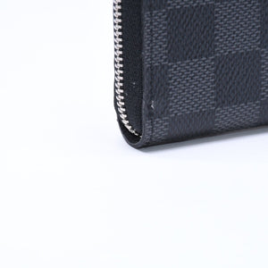 極美品 LOUIS VUITTON ルイヴィトン 財布 ジッピーコインパース コインケース カードケース ミニウォレット N63076 ダミエグラフィット 中古 4a006052