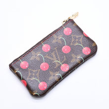 画像をギャラリービューアに読み込む, LOUIS VUITTON ルイヴィトン ポシェット クレ コインケース 小銭入れ M95042 モノグラム チェリー ブラウン 村上隆 美品 中古 4a006090