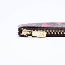 画像をギャラリービューアに読み込む, LOUIS VUITTON ルイヴィトン ポシェット クレ コインケース 小銭入れ M95042 モノグラム チェリー ブラウン 村上隆 美品 中古 4a006090