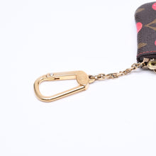 画像をギャラリービューアに読み込む, LOUIS VUITTON ルイヴィトン ポシェット クレ コインケース 小銭入れ M95042 モノグラム チェリー ブラウン 村上隆 美品 中古 4a006090