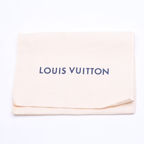新品同様 LOUIS VUITTON ルイヴィトン ポルトフォイユ ヴィクトリーヌ 三つ折り財布 M27707 モノグラム デニム ピンク 中古 4a006107