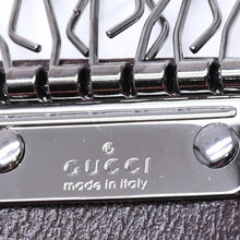 画像をギャラリービューアに読み込む, 極美品 GUCCI グッチ キーケース 小物 イタリア製 GGキャンバス レザー ベージュ ブラウン シルバー金具 中古 4a006070