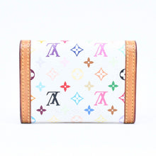 将图片加载到图库查看器中。 LOUIS VUITTON ルイヴィトン ポルトモネ プラ コインケース 小銭入れ M92657 モノグラム マルチカラー ホワイト 村上隆 美品 中古 4a006047