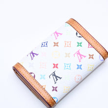 将图片加载到图库查看器中。 LOUIS VUITTON ルイヴィトン ポルトモネ プラ コインケース 小銭入れ M92657 モノグラム マルチカラー ホワイト 村上隆 美品 中古 4a006047