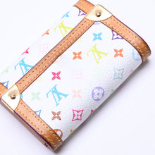 将图片加载到图库查看器中。 LOUIS VUITTON ルイヴィトン ポルトモネ プラ コインケース 小銭入れ M92657 モノグラム マルチカラー ホワイト 村上隆 美品 中古 4a006047