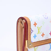 将图片加载到图库查看器中。 LOUIS VUITTON ルイヴィトン ポルトモネ プラ コインケース 小銭入れ M92657 モノグラム マルチカラー ホワイト 村上隆 美品 中古 4a006047
