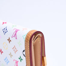 将图片加载到图库查看器中。 LOUIS VUITTON ルイヴィトン ポルトモネ プラ コインケース 小銭入れ M92657 モノグラム マルチカラー ホワイト 村上隆 美品 中古 4a006047