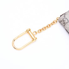 Load the image into the gallery viewer. 極美品 GUCCI グッチ コインケース 小銭入れ 小物入れ GG柄 GGキャンバス 772321 ゴールド金具 中古 4a006078