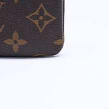 Load the image into the gallery viewer. 極美品 LOUIS VUITTON ルイヴィトン ポシェット クレ コインケース 小銭入れ M62650 モノグラム ブラウン 中古 4a006081