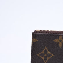 Load the image into the gallery viewer. 極美品 LOUIS VUITTON ルイヴィトン ポシェット クレ コインケース 小銭入れ M62650 モノグラム ブラウン 中古 4a006081