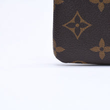 Load the image into the gallery viewer. 極美品 LOUIS VUITTON ルイヴィトン ポシェット クレ コインケース 小銭入れ M62650 モノグラム ブラウン 中古 4a006081