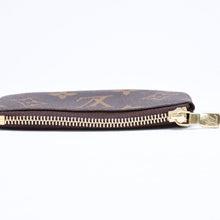 Load the image into the gallery viewer. 極美品 LOUIS VUITTON ルイヴィトン ポシェット クレ コインケース 小銭入れ M62650 モノグラム ブラウン 中古 4a006081