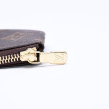 Load the image into the gallery viewer. 極美品 LOUIS VUITTON ルイヴィトン ポシェット クレ コインケース 小銭入れ M62650 モノグラム ブラウン 中古 4a006081