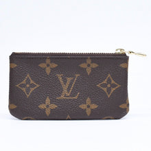 Load the image into the gallery viewer. 極美品 LOUIS VUITTON ルイヴィトン ポシェット クレ コインケース 小銭入れ M62650 モノグラム ブラウン 中古 4a006094