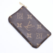 Load the image into the gallery viewer. 極美品 LOUIS VUITTON ルイヴィトン ポシェット クレ コインケース 小銭入れ M62650 モノグラム ブラウン 中古 4a006094