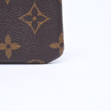 Load the image into the gallery viewer. 極美品 LOUIS VUITTON ルイヴィトン ポシェット クレ コインケース 小銭入れ M62650 モノグラム ブラウン 中古 4a006094