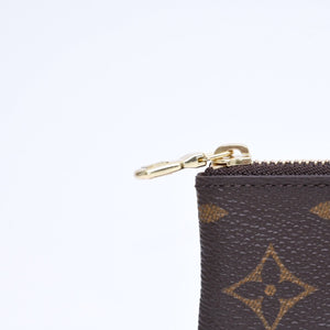極美品 LOUIS VUITTON ルイヴィトン ポシェット クレ コインケース 小銭入れ M62650 モノグラム ブラウン 中古 4a006094