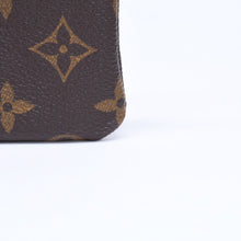 Load the image into the gallery viewer. 極美品 LOUIS VUITTON ルイヴィトン ポシェット クレ コインケース 小銭入れ M62650 モノグラム ブラウン 中古 4a006094